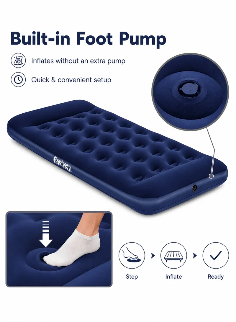 188 x 99 x 28 cm Pavillo Air Mattress with Built-in Foot Pump 67224 — photo 5