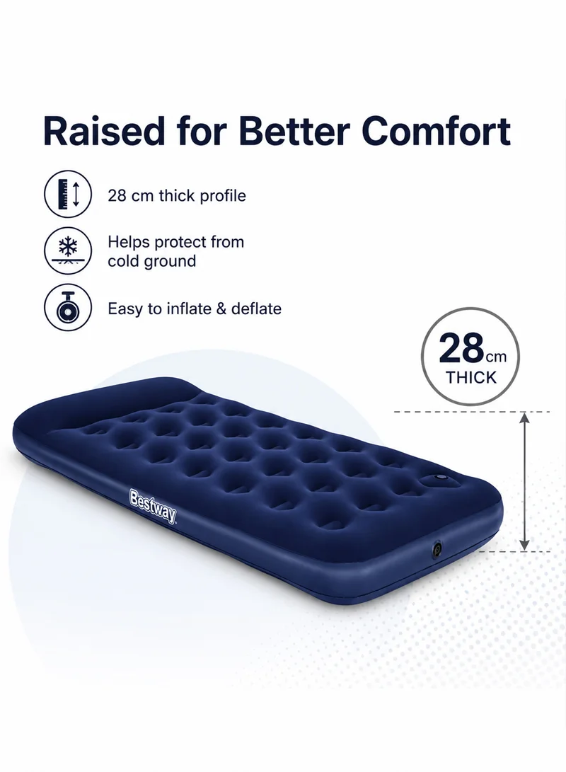 188 x 99 x 28 cm Pavillo Air Mattress with Built-in Foot Pump 67224 β photo 7
