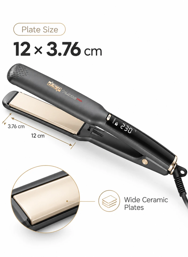 55W Keratin Protect Pro Ceramic Hair Straightener Up to 950°F with LED Display & Fast Heating 1 — photo 2