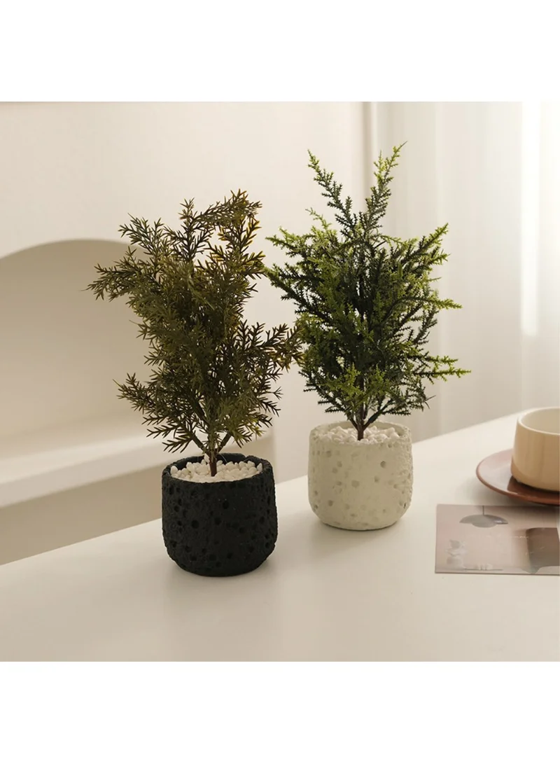 Nordic Style Artificial Plant Decorative Mini Potted Green Faux Plants for Office Living Room D β photo 3