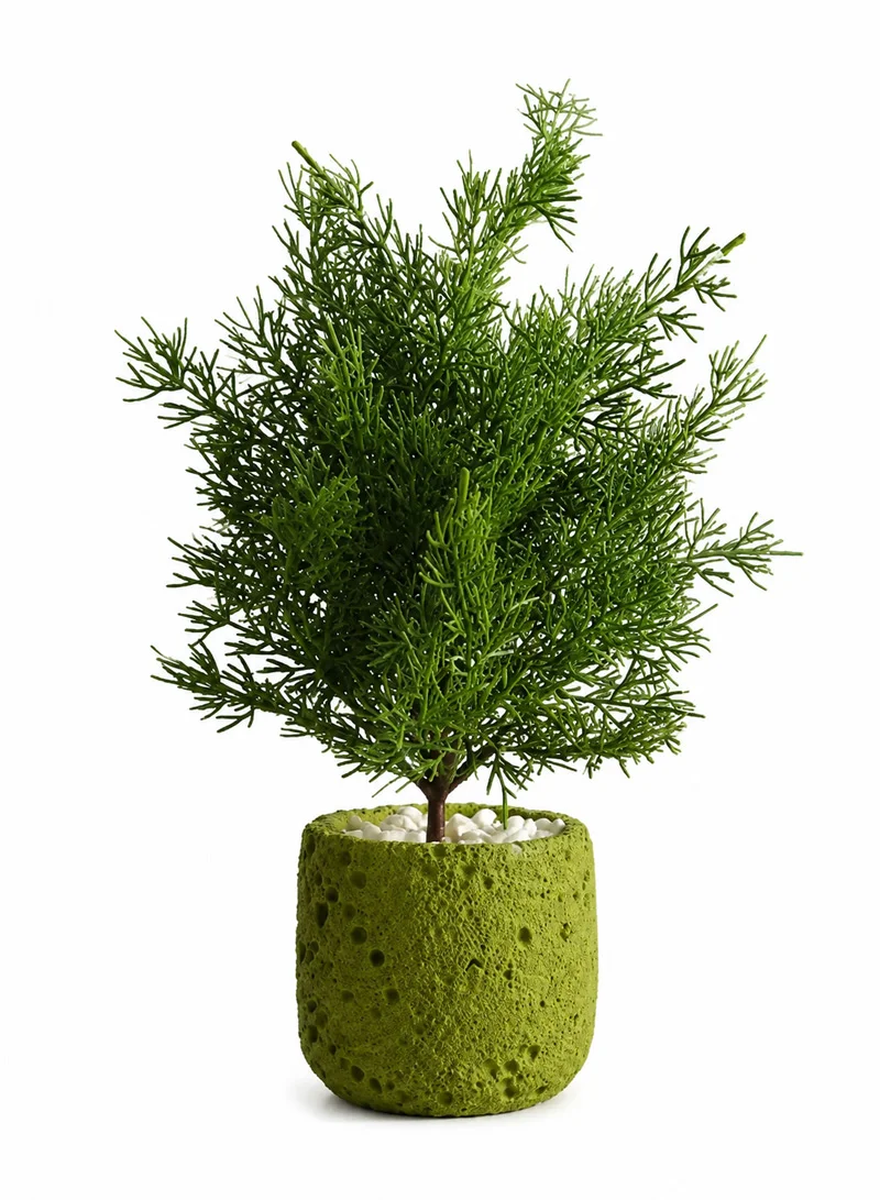 Nordic Style Artificial Plant Decorative Mini Potted Green Faux Plants for Office Living Room D