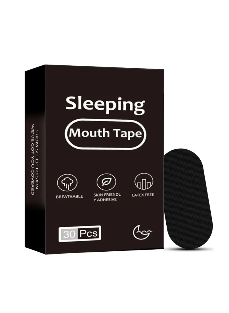 30Pcs Sleeping Mouth Tape, Anti Snoring Strips, for Adult & Children Improved Sleep Breathing S