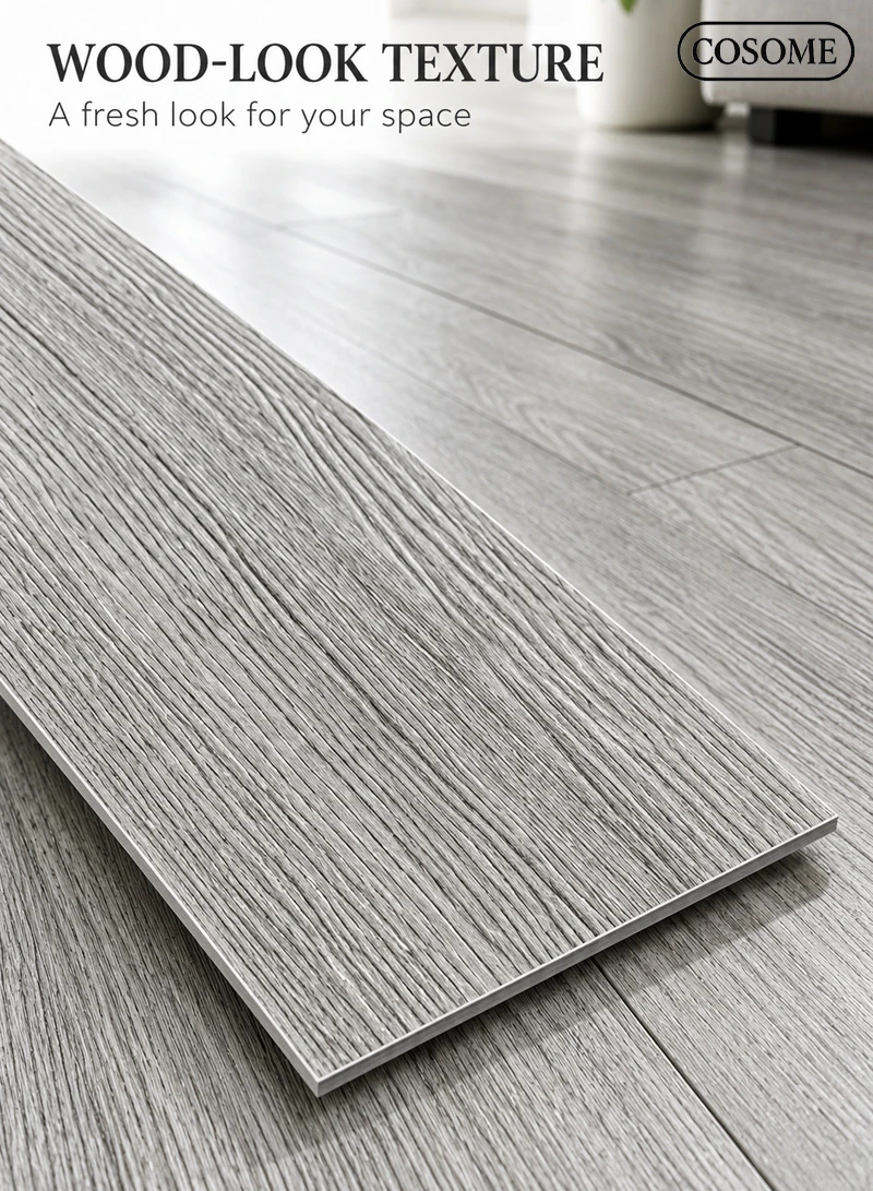 36 Pcs Self-Adhesive PVC Plank Flooring, 5m² Cover Area Waterproof Peel & Stick Floor Tiles - C — photo 8