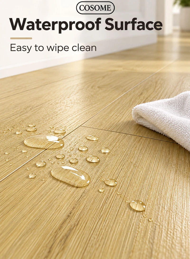 36 Pcs Self-Adhesive PVC Plank Flooring, 5m² Cover Area Waterproof Peel & Stick Floor Tiles - B — photo 4
