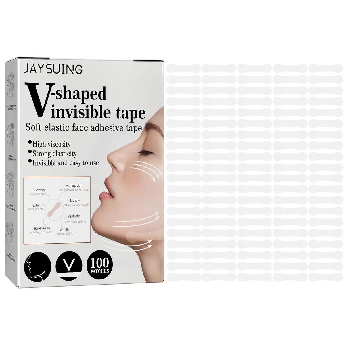 100-Piece Face Lifting Tape Kit — photo 4