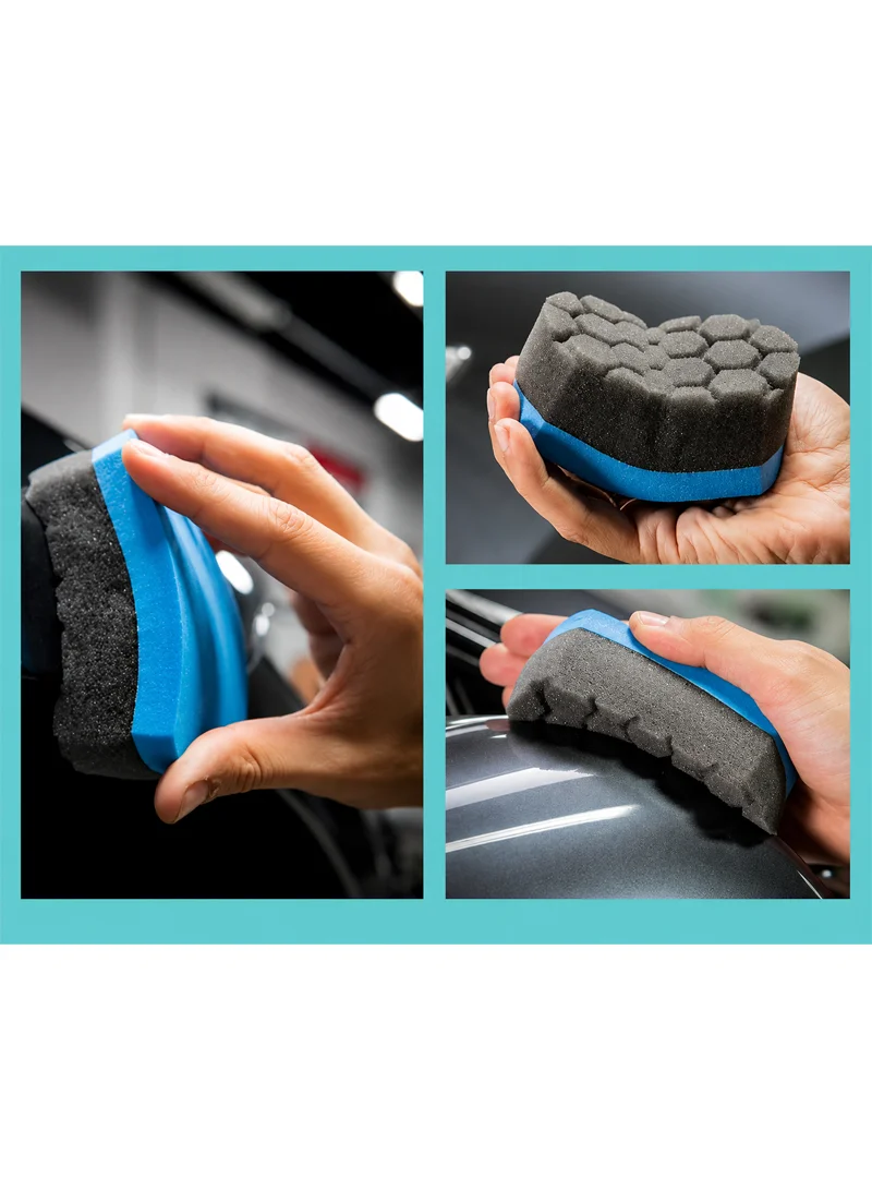 Premium Automotive Detailing Oval Foam Applicator Block — photo 2