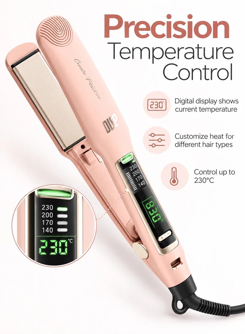 Professional Hair Straightener with 360° Rotatable Swivel Cord — photo 4