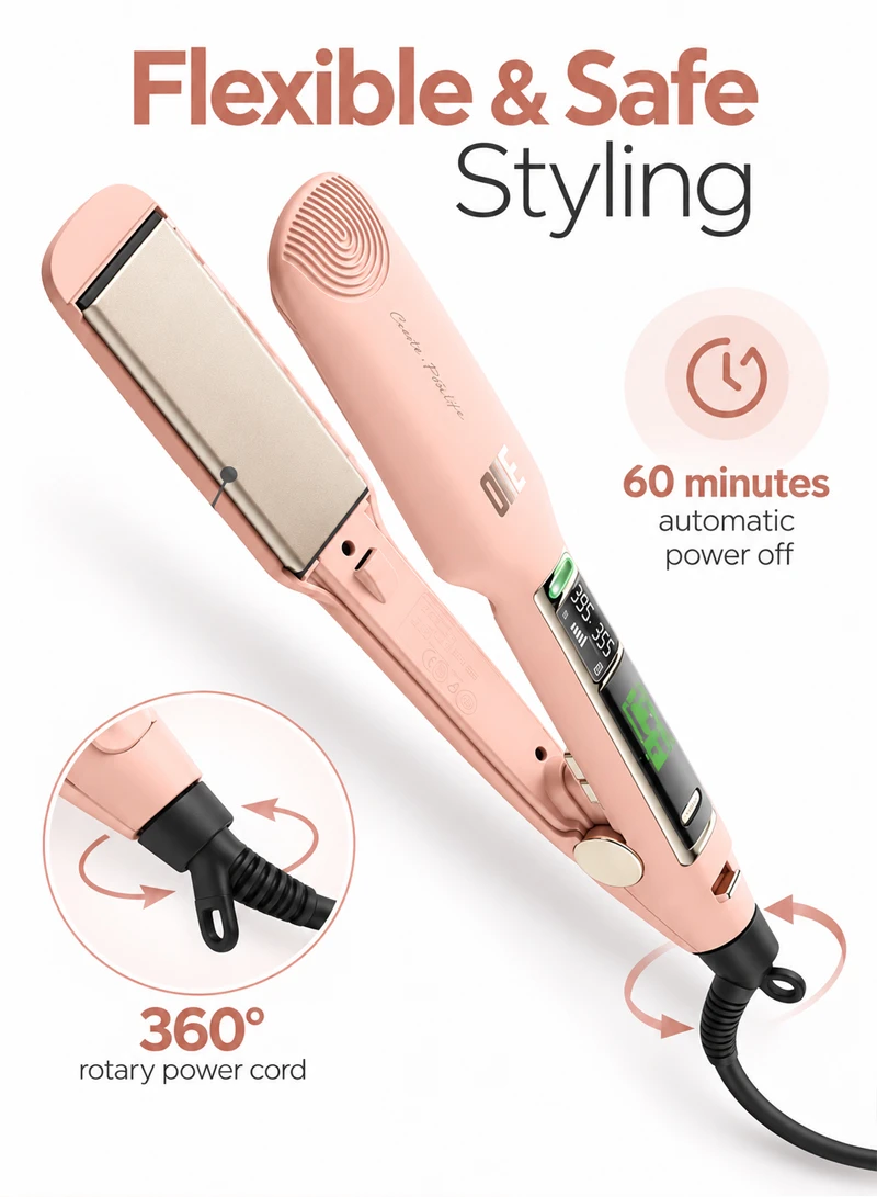 Professional Hair Straightener with 360° Rotatable Swivel Cord — photo 5