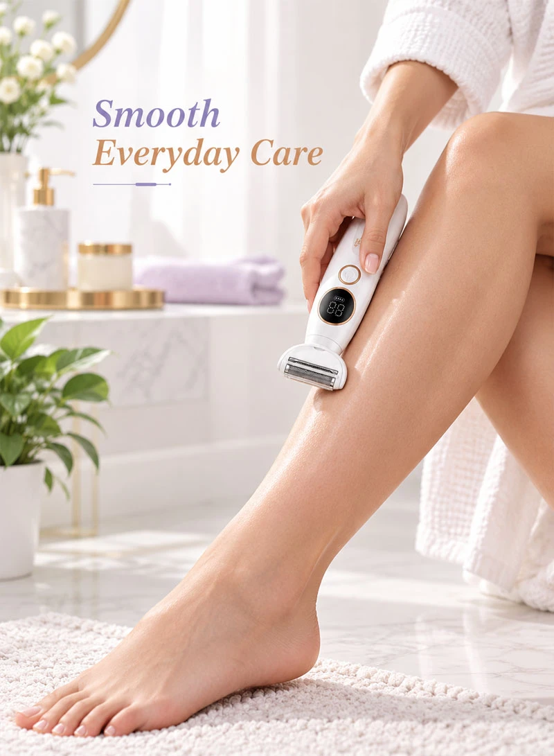 5-in-1 Women’s Electric Trimmer Kit With LED Display & Waterproof Design — photo 8