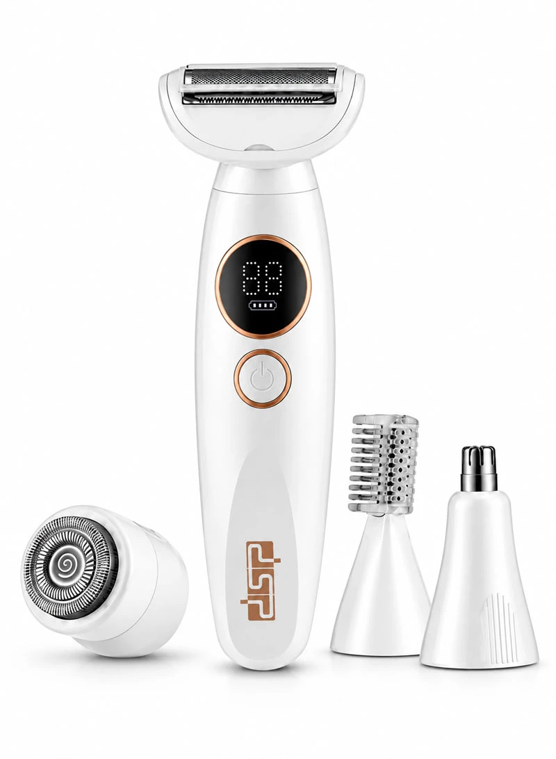 5-in-1 Women’s Electric Trimmer Kit With LED Display & Waterproof Design