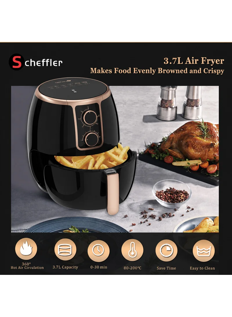Multifunctional Cooking Air Fryer with Easy & Precise Control - Black — photo 6