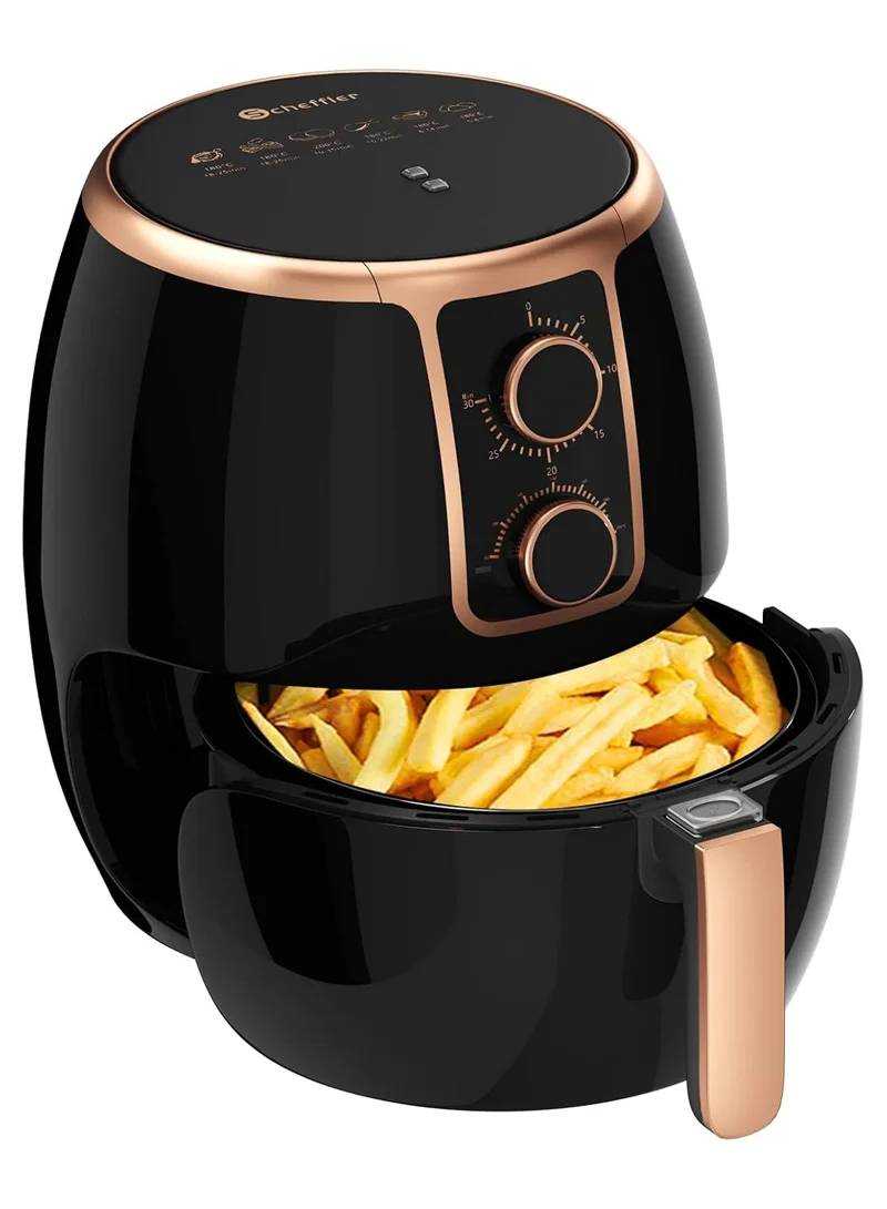 Multifunctional Cooking Air Fryer with Easy & Precise Control - Black