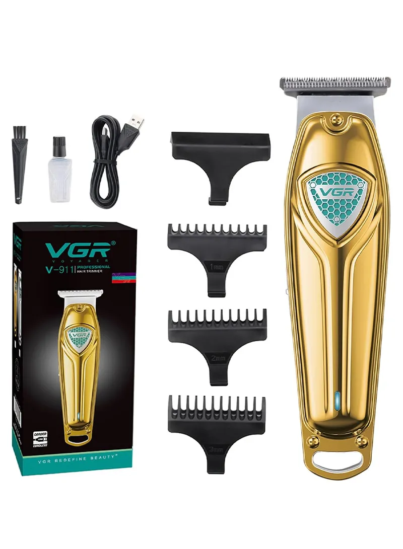 Professional Rechargeable Hair Trimmer, Cordless Hair Trimmer with LED Display & Guiding Comb β photo 6