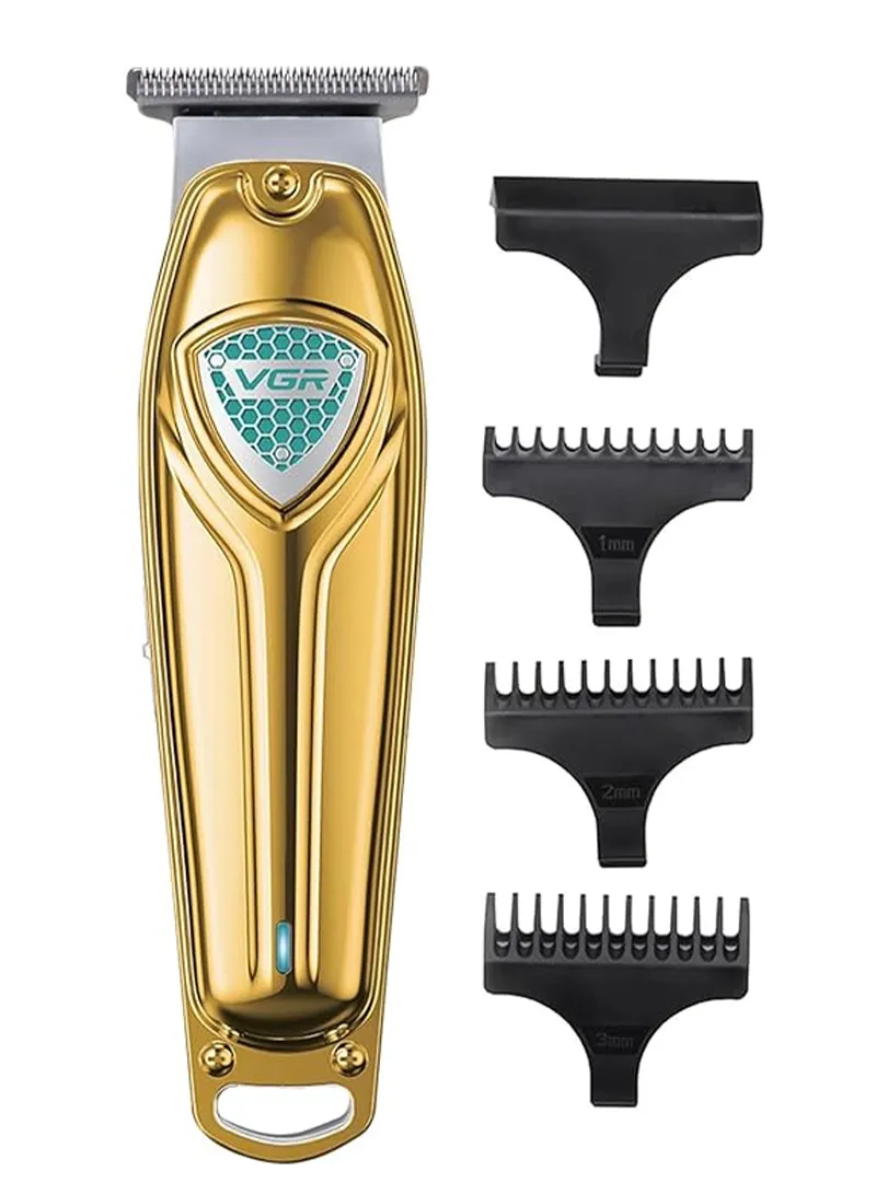 Professional Rechargeable Hair Trimmer, Cordless Hair Trimmer with LED Display & Guiding Comb