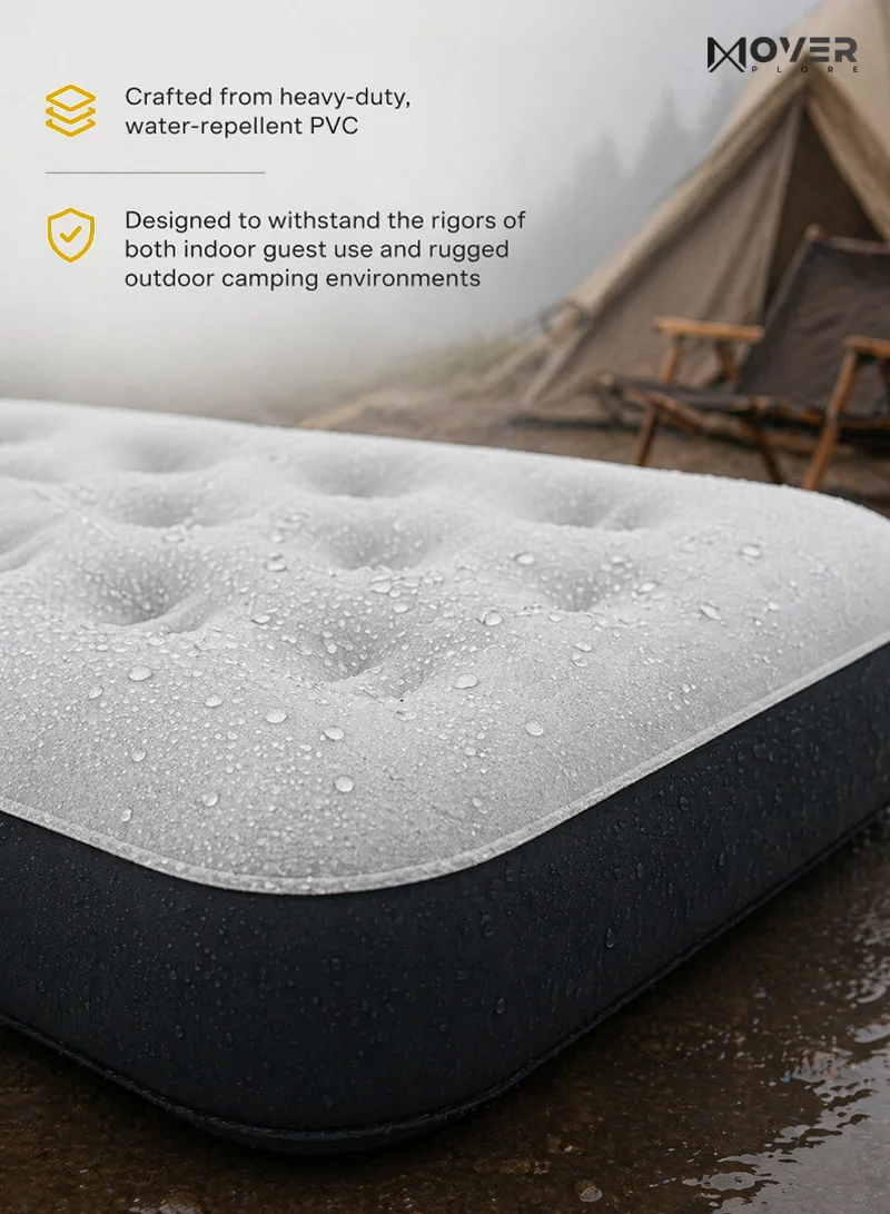 Portable Camping Air Bed CloudCoil Support with Rapid Inflation System β photo 7