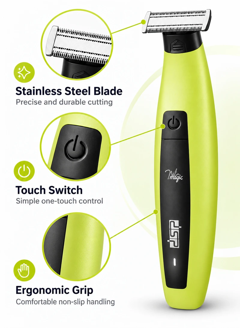 5V Waterproof Rechargeable Face & Body Shaver, Professional One Blade Shaving Technology with Q — photo 3