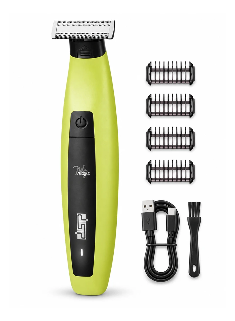 5V Waterproof Rechargeable Face & Body Shaver, Professional One Blade Shaving Technology with Q