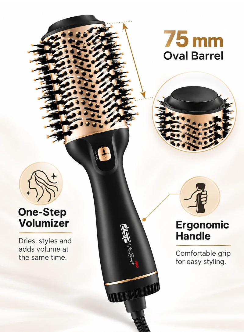 Professional High-Speed Hot Air Brush with 3 Control Settings & Motor With storage bag 50333 — photo 2