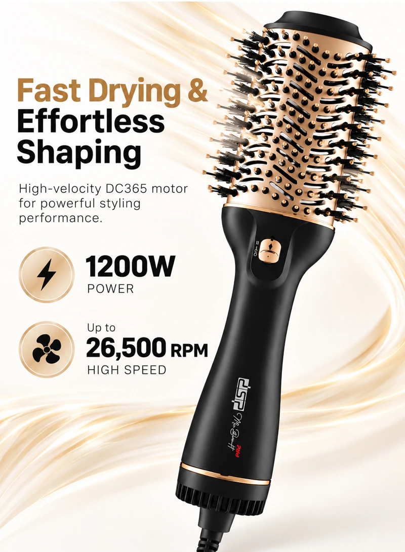 Professional High-Speed Hot Air Brush with 3 Control Settings & Motor With storage bag 50333 β photo 3