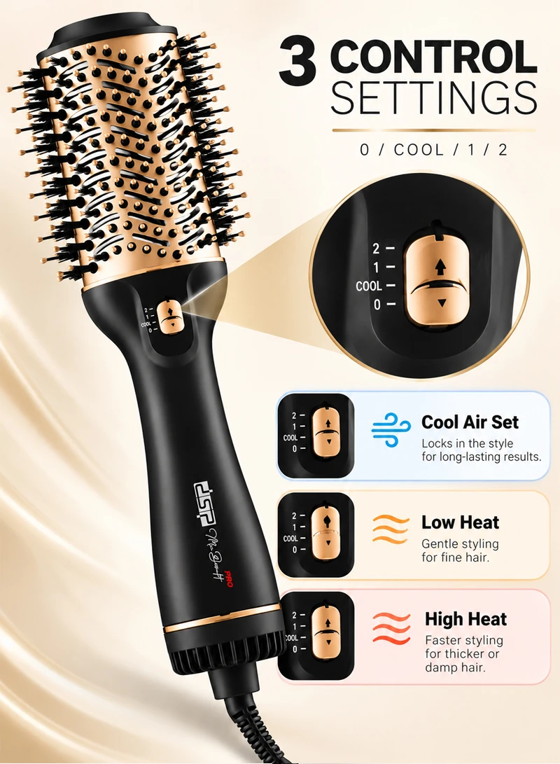 Professional High-Speed Hot Air Brush with 3 Control Settings & Motor With storage bag 50333 β photo 4
