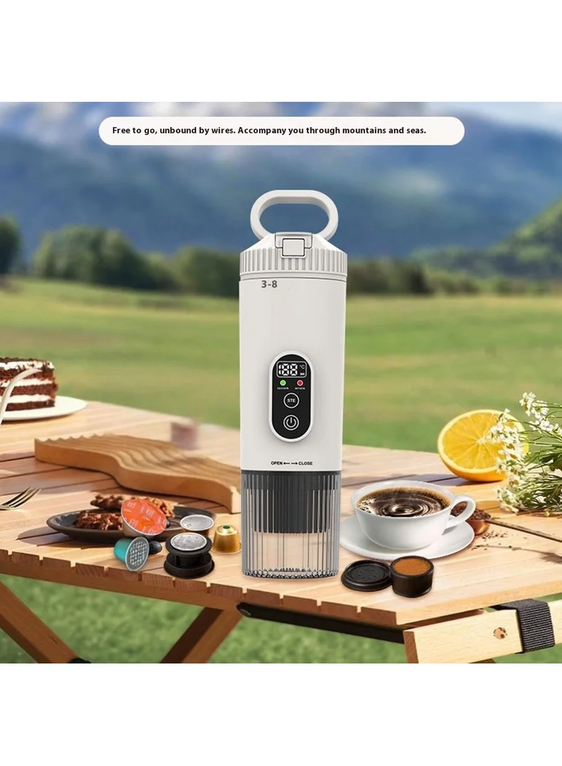 Portable Espresso Machine Wireless Electric Capsule Coffee Maker for Outdoor, Car & Home - Blac — photo 4