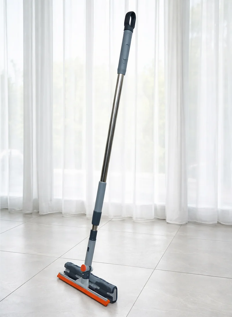 2-in-1 Window Cleaning Tool, Silicone Squeegee & Microfiber Scrubber with 28.5cm Silicone Blade — photo 5
