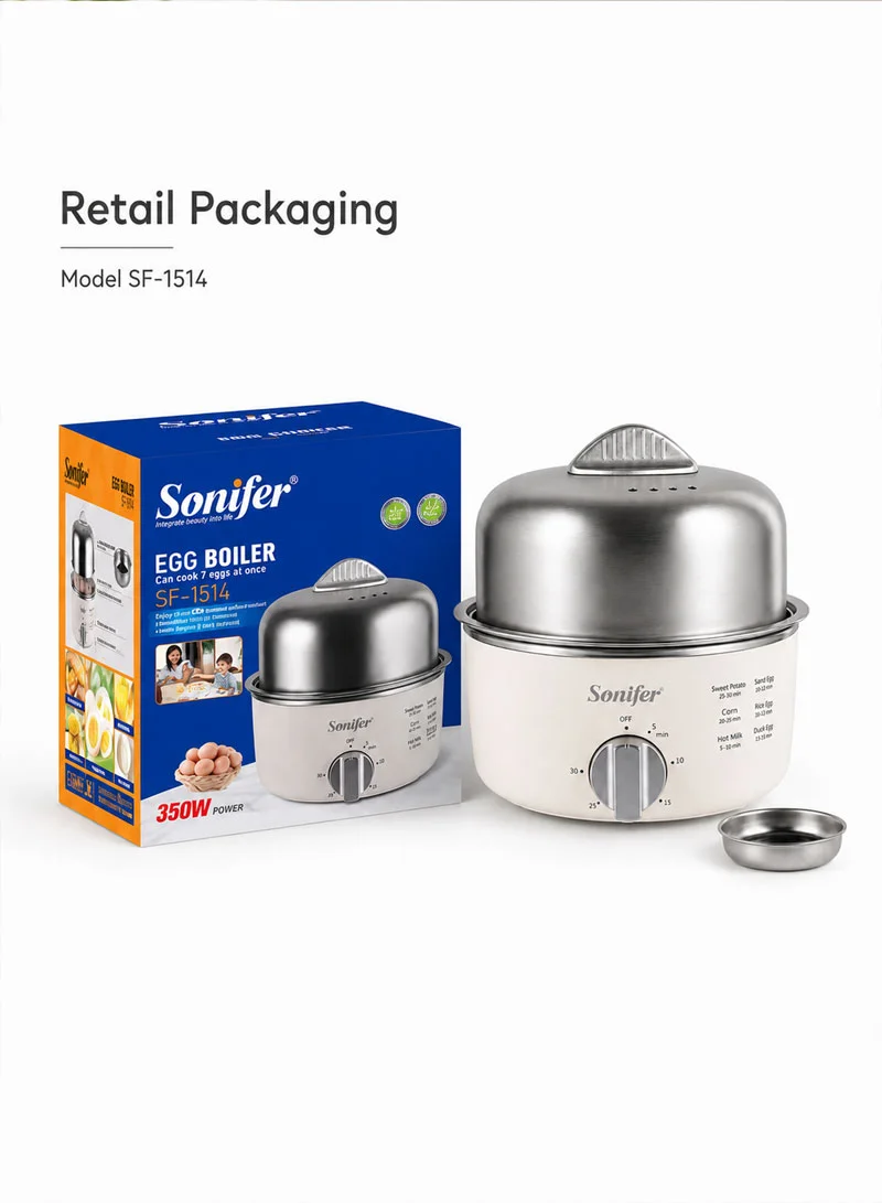 7-Egg Electric Egg Boiler with Timer Control β photo 8