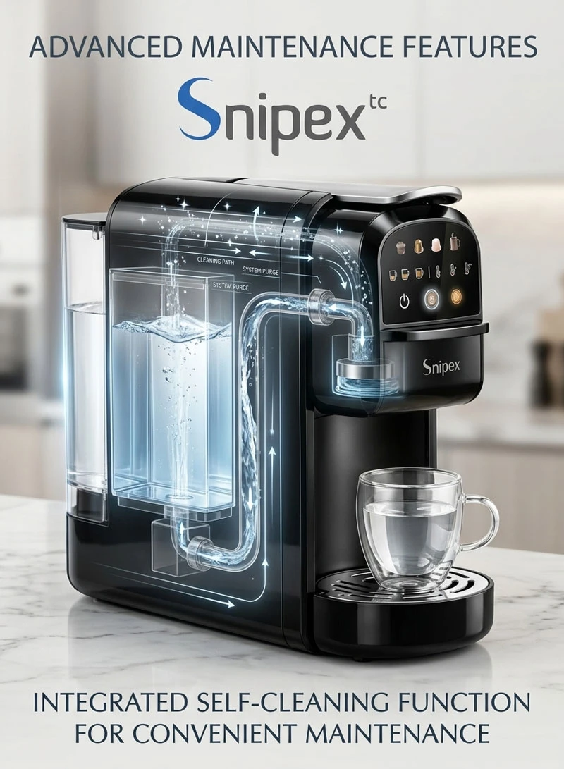 3-in-1 Multifunction Capsule & Ground Coffee Machine with 20 Bar Pump Pressure & 700ml Removabl β photo 8