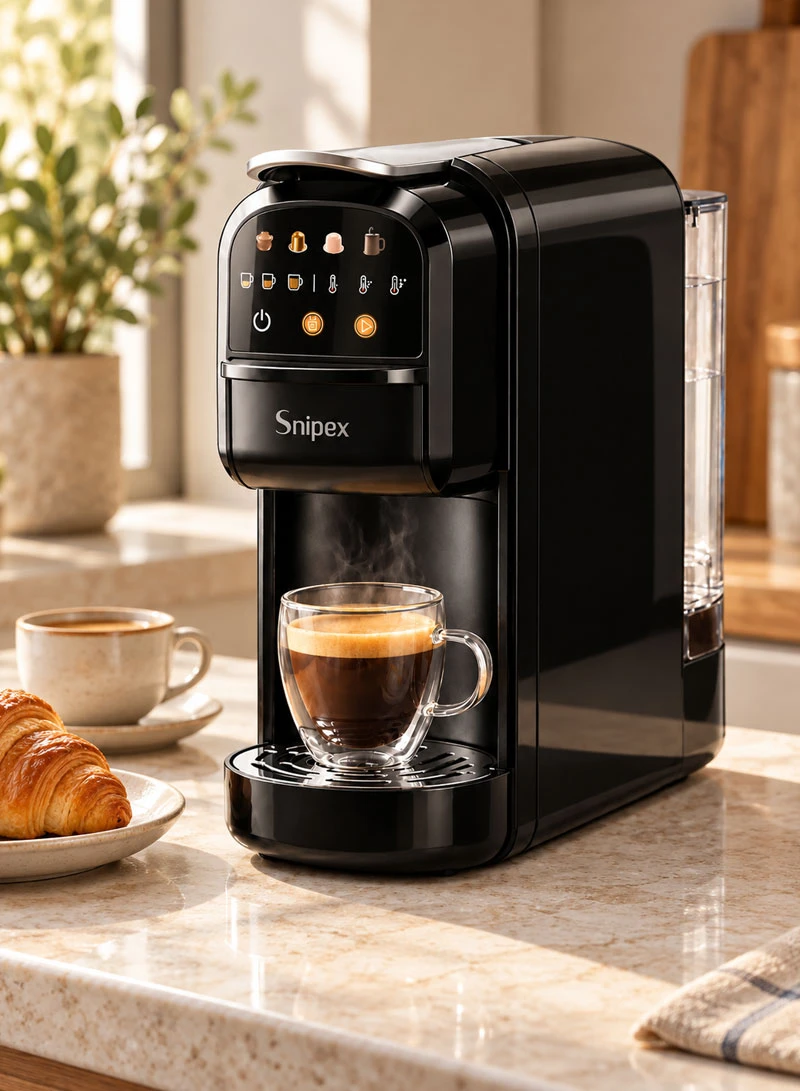 3-in-1 Multifunction Capsule & Ground Coffee Machine with 20 Bar Pump Pressure & 700ml Removabl β photo 9