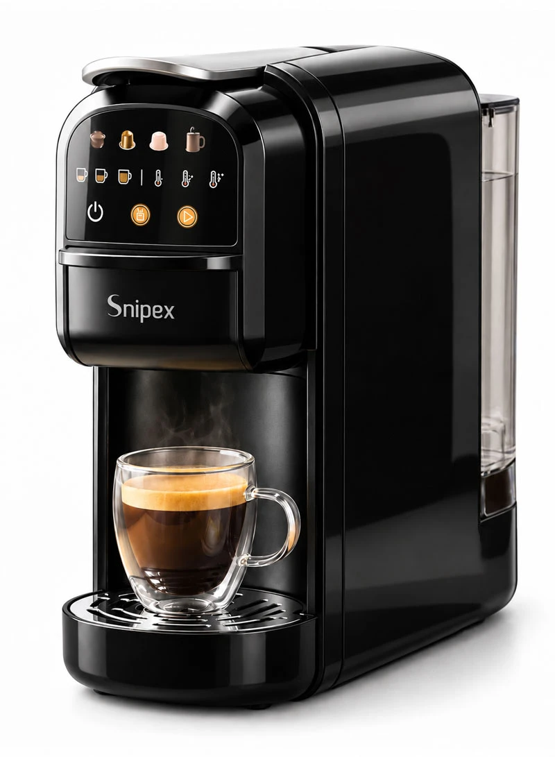 3-in-1 Multifunction Capsule & Ground Coffee Machine with 20 Bar Pump Pressure & 700ml Removabl