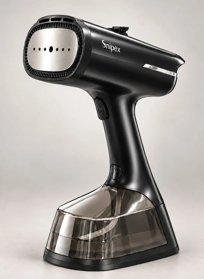 Handheld Garment Steamer with Vacuum Suction, 270mL Water Tank, 25s Fast Heating & Dual Steam M