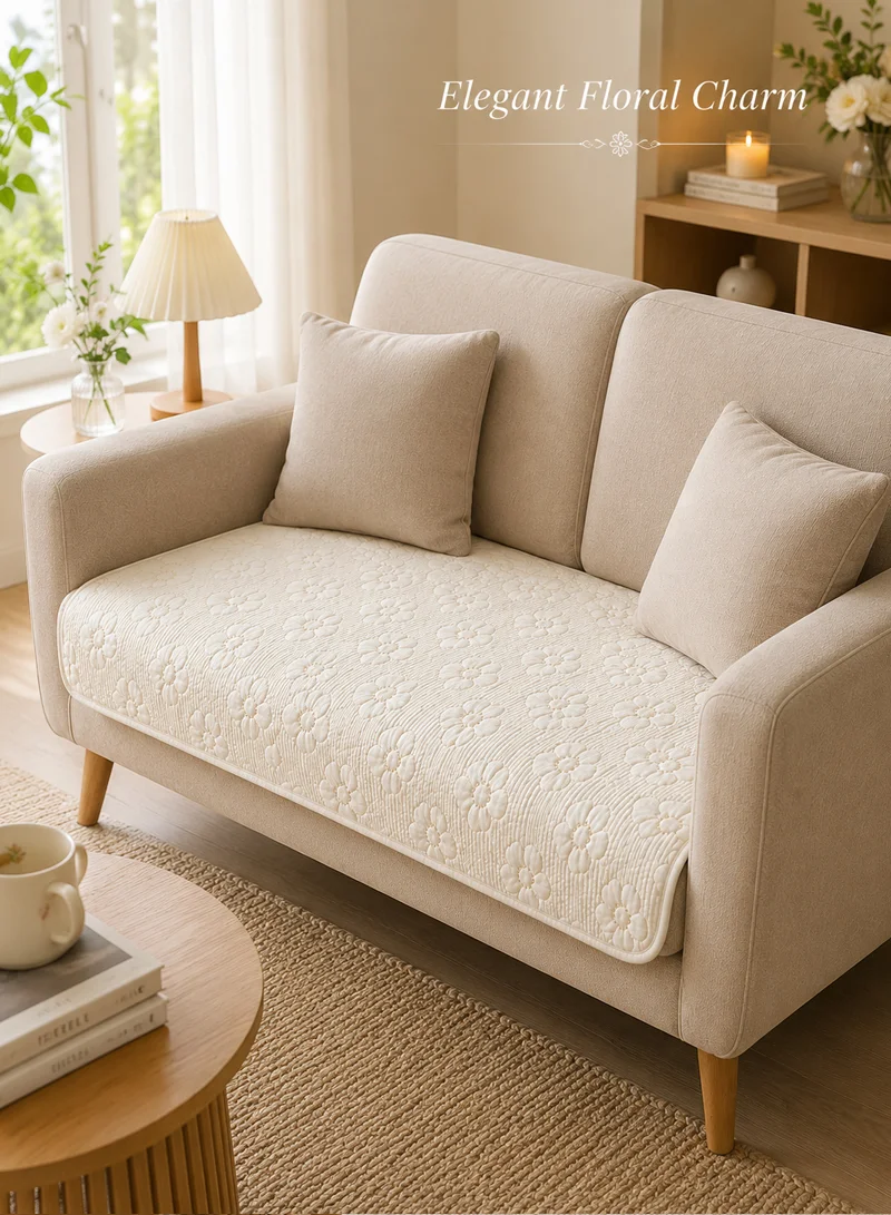 70×150 CM – 1 PC – 100% Cotton Summer Sofa Cover – Breathable, Sweat-Absorbent & Anti-Slip - Of — photo 8