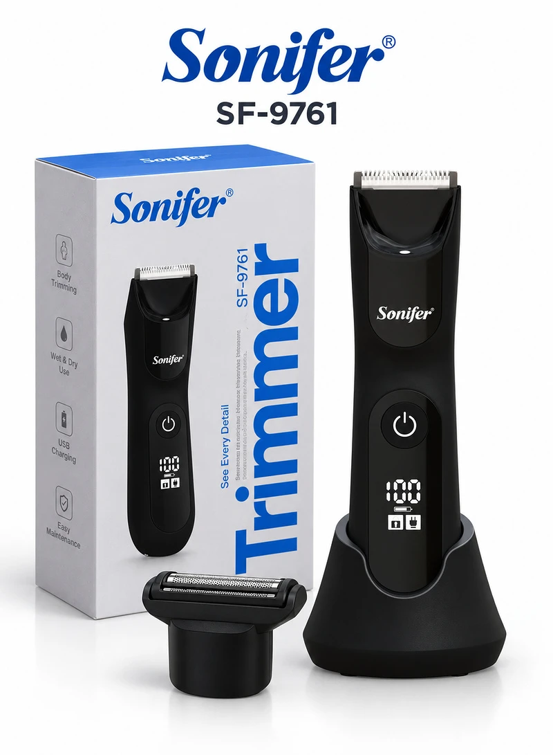 5W 2 in 1 Cordless Body Trimmer & Foil Shaver for Chest Arms Underarms Waterproof β photo 9