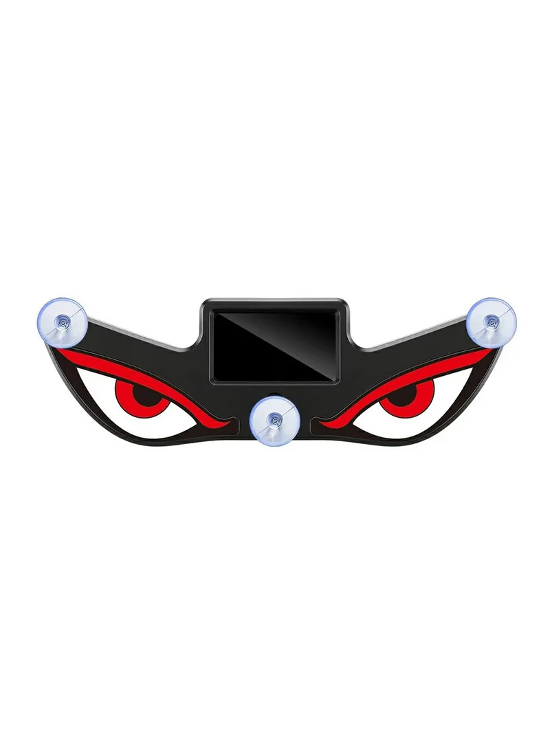 Eyes Design Car LED Warning Lamp Solar Powered Atmosphere Light with Suction Cups for Windshiel