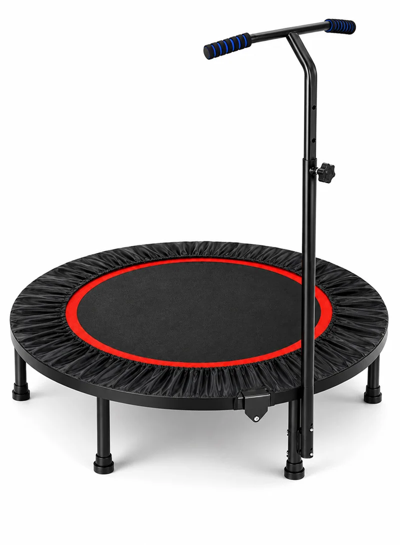 100cm 200kg Maximum Weight Fitness Fitness Trampoline Rebounder with Adjustable T-Shaped Handle