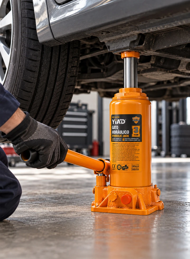 3 Ton Hydraulic Bottle Jack Professional Car Automotive Repair Lifting Tool 50999 β photo 6