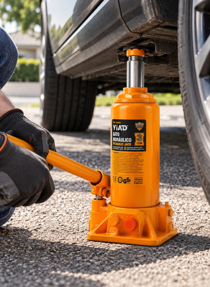 3 Ton Hydraulic Bottle Jack Professional Car Automotive Repair Lifting Tool 50999 β photo 7