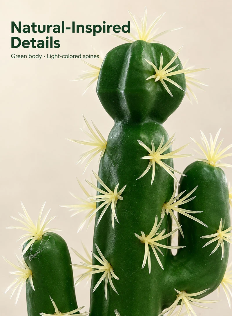 Artificial Cactus Plant with Decorative Pot - Green — photo 4