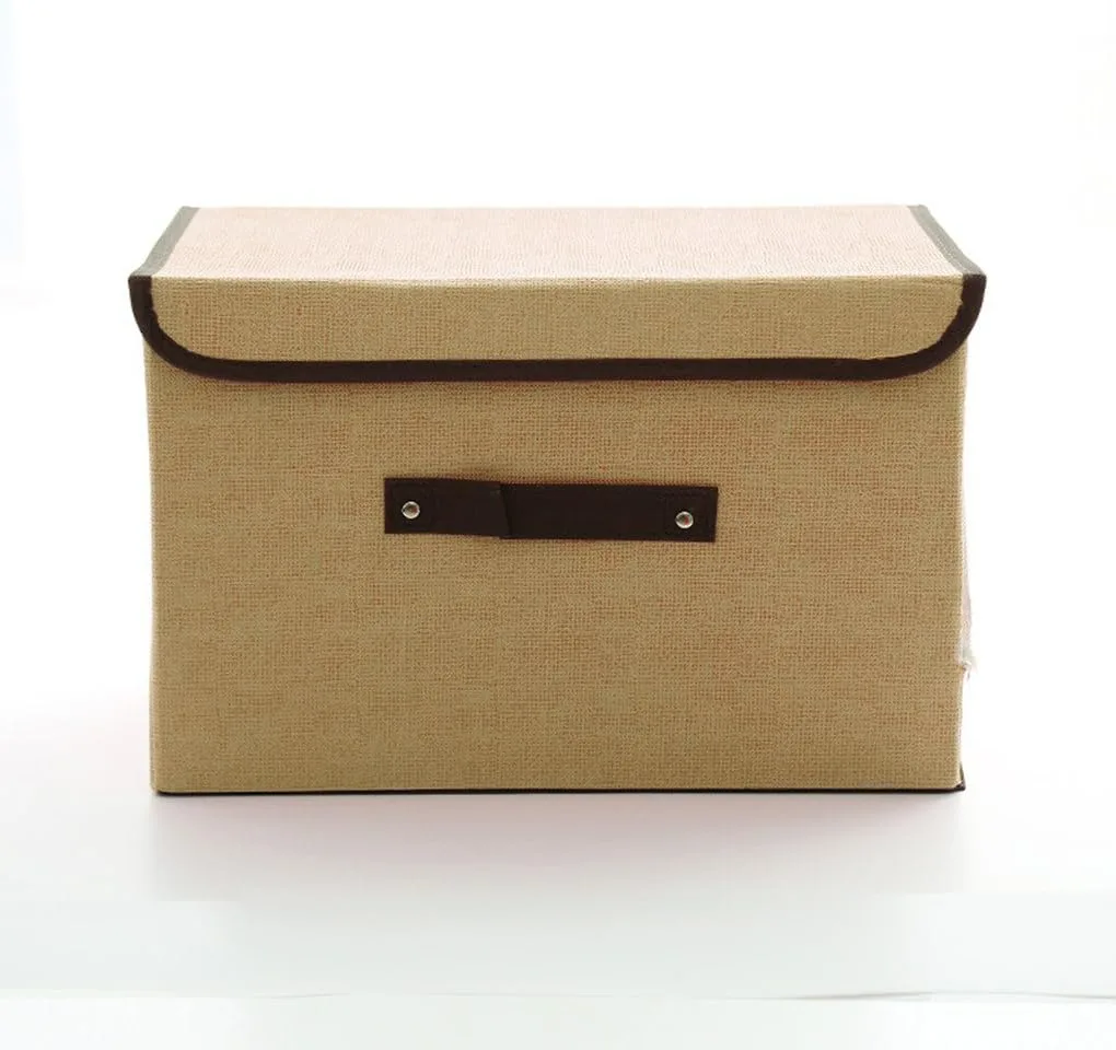 Storage Box with Lid Stackable Foldable Storage Container for Clothes — photo 4