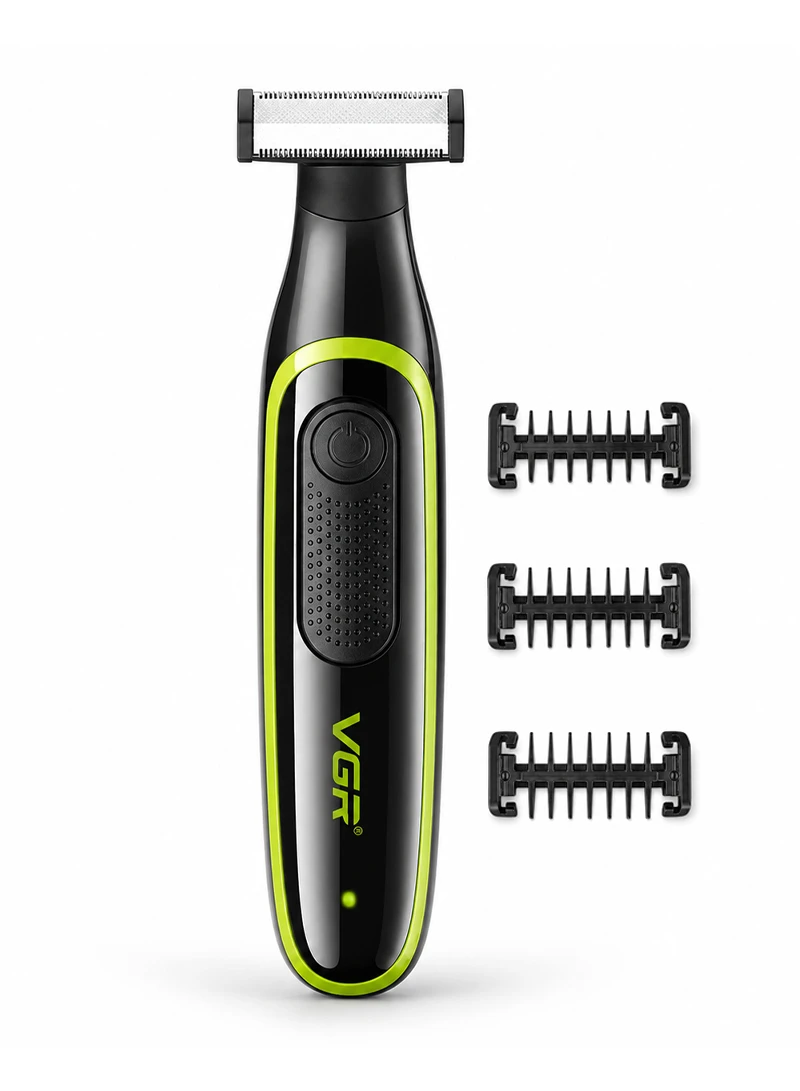 Washable & Rechargeable Professional Beard Shaver Dual-Sided Trimmer