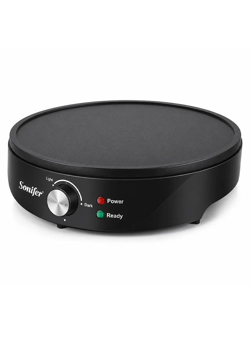 Electric Crepe Maker, Non-Stick Adjustable Heat Control Crepe Maker with Crepe Stick β photo 5