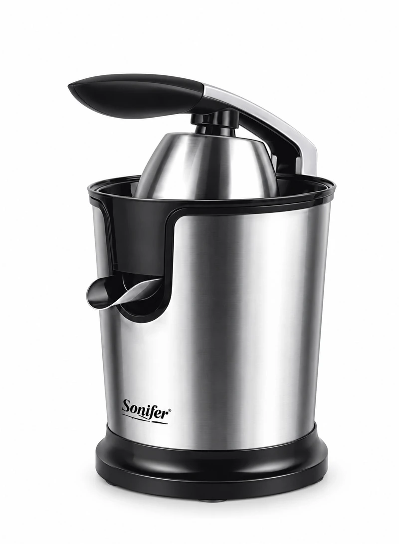 Stainless Steel Electric Citrus Juicer, 15000rpm High-Speed Citrus Juicer with 2 Press Cones — photo 9