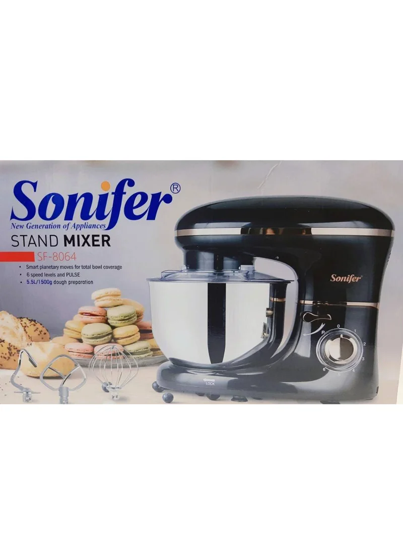Stainless Steel Stand Mixer Dough, 6-Speed Adjustable Stand Mixer — photo 6
