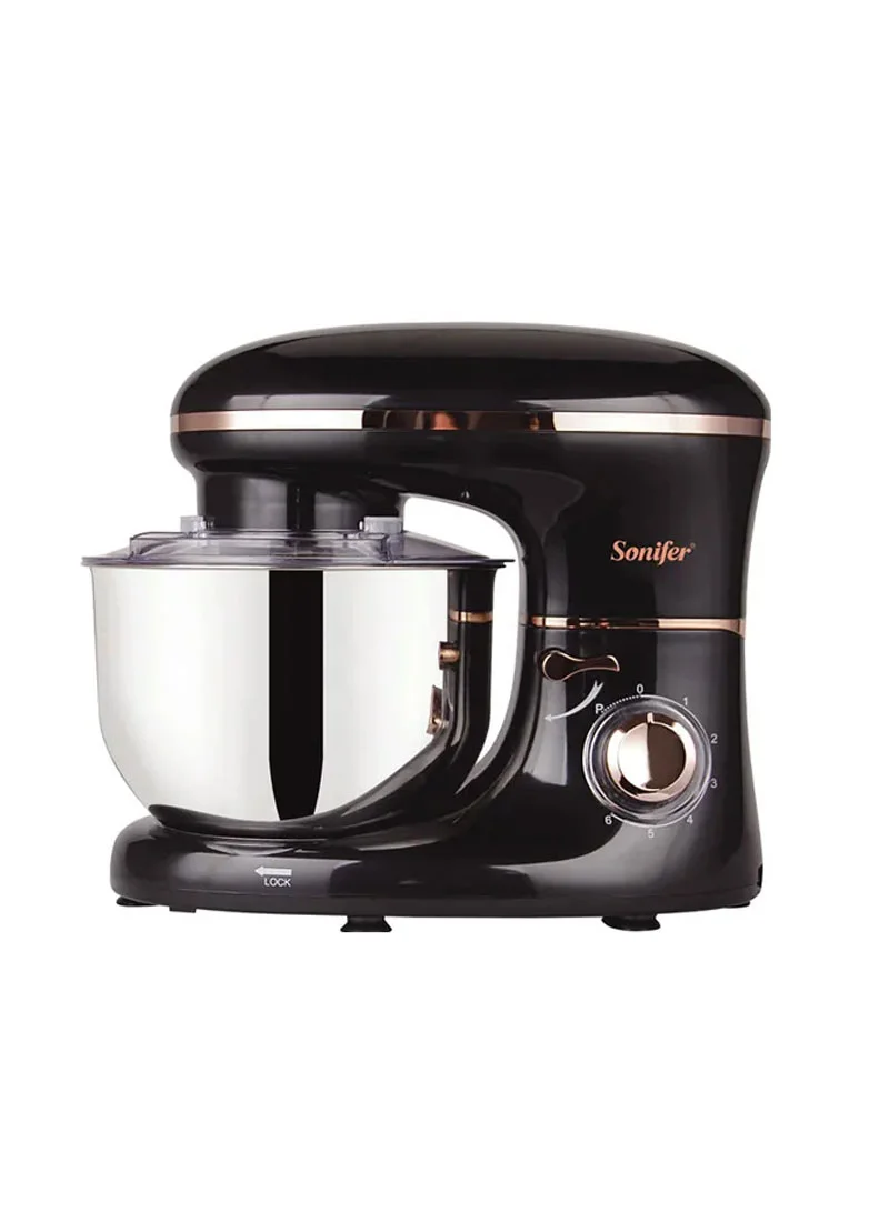 Stainless Steel Stand Mixer Dough, 6-Speed Adjustable Stand Mixer