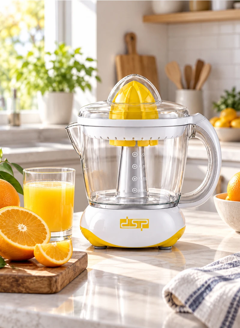 40W 1L One Press Cone Citrus Juicer - Yellow β photo 6