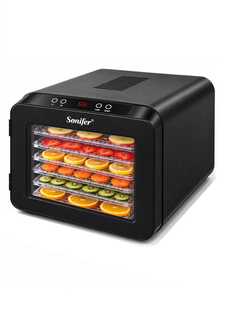 16L 6-Layer Food Dehydrator Dryer With Trays