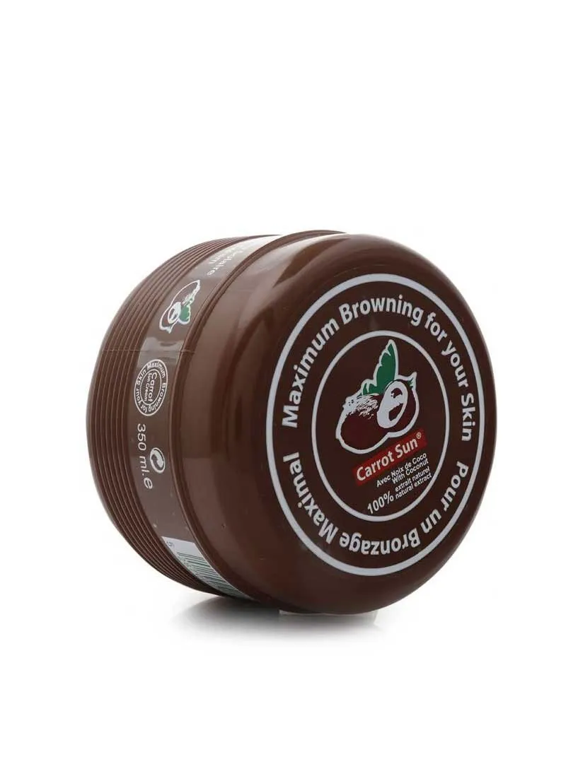 Carrot Sun Coconut Tanning Cream