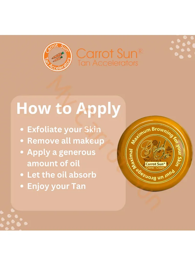 Carrot Sun Gold Tanning Cream β photo 5