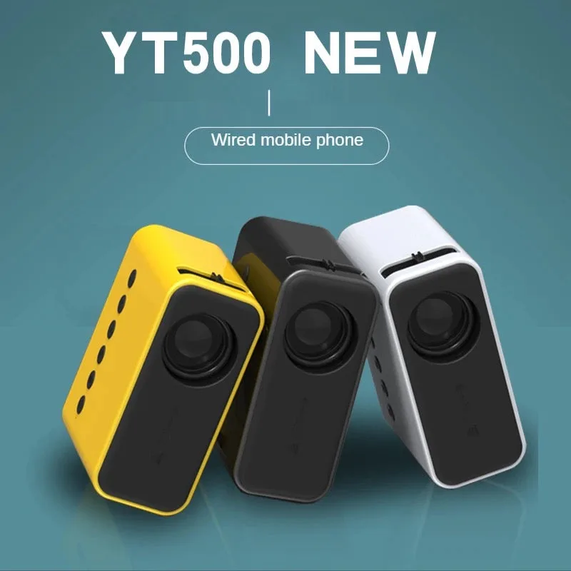 2024 New Home Cinema Mini Projector - Yellow — photo 2