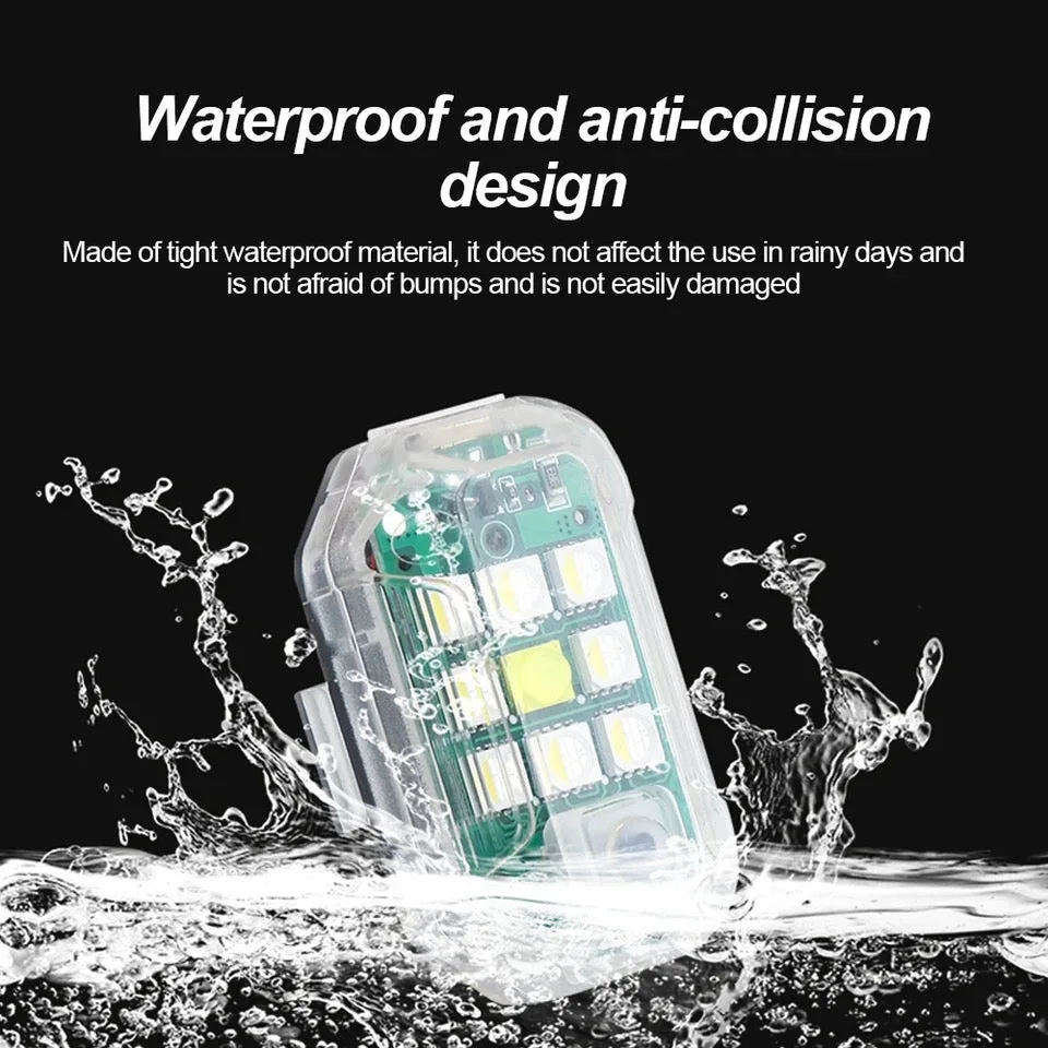 Waterproof Car Led Strobe Light With Remote Control - 2 Led — photo 5